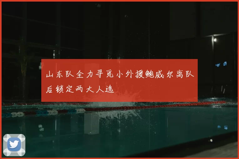 山东队全力寻觅小外援鲍威尔离队后锁定两大人选