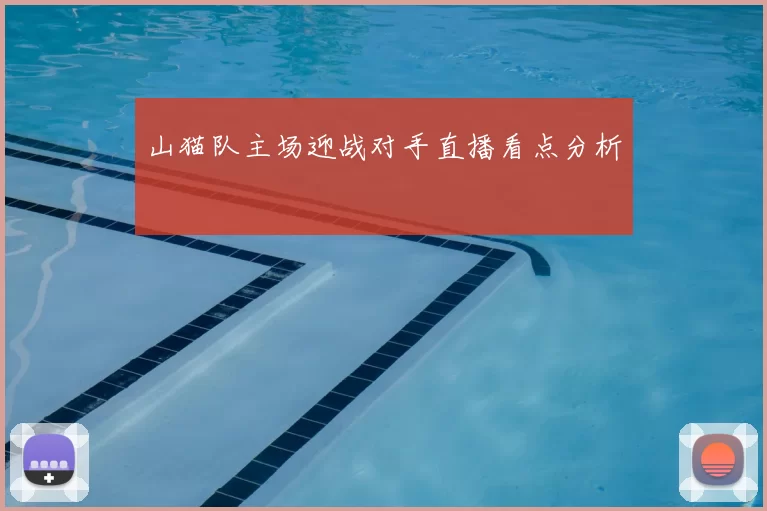 山猫队主场迎战对手直播看点分析