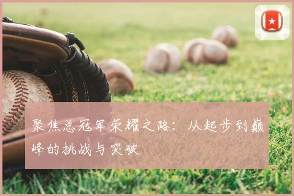 聚焦总冠军荣耀之路：从起步到巅峰的挑战与突破